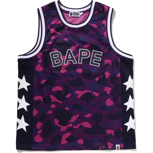 BAPE Color Camo Mesh Multi Logo Men's Apparel