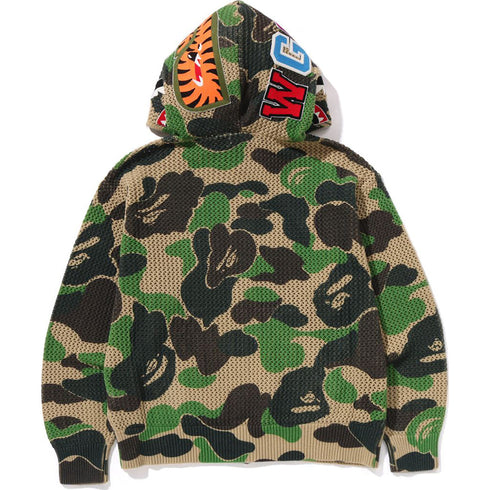 BAPE ABC Camo Crochet Shark Relaxed Men's Apparel