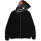 BAPE Color Camo Reversible Shark Zip-Up Hoodie Men's Apparel