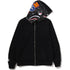 BAPE Color Camo Reversible Shark Zip-Up Hoodie Men's Apparel