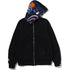 BAPE Color Camo Reversible Shark Zip-Up Hoodie Men's Apparel