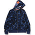 BAPE Color Camo Reversible Shark Zip-Up Hoodie Men's Apparel