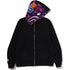BAPE Color Camo Reversible Shark Zip-Up Hoodie Men's Apparel