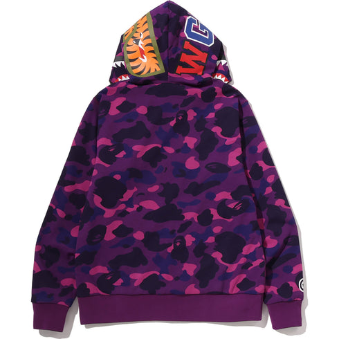 BAPE Color Camo Reversible Shark Zip-Up Hoodie Men's Apparel