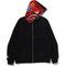 BAPE Color Camo Reversible Shark Zip-Up Hoodie Men's Apparel