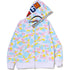 BAPE Multi Camo Shark Fullzip Hoodie Men's Apparel