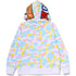 BAPE Multi Camo Shark Fullzip Hoodie Men's Apparel