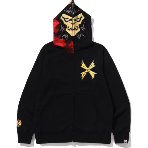 BAPE Bapeman-x Full Zip Hoodie Men's Apparel