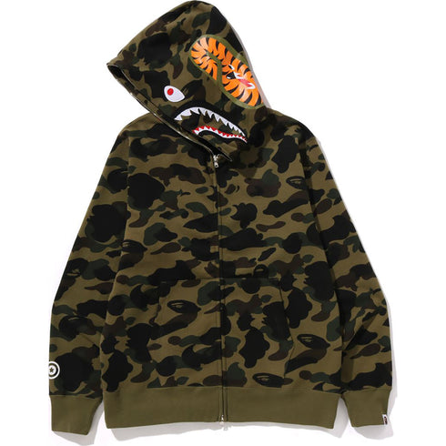BAPE 1st Camo Shark Full Zip Hoodie Men's Apparel