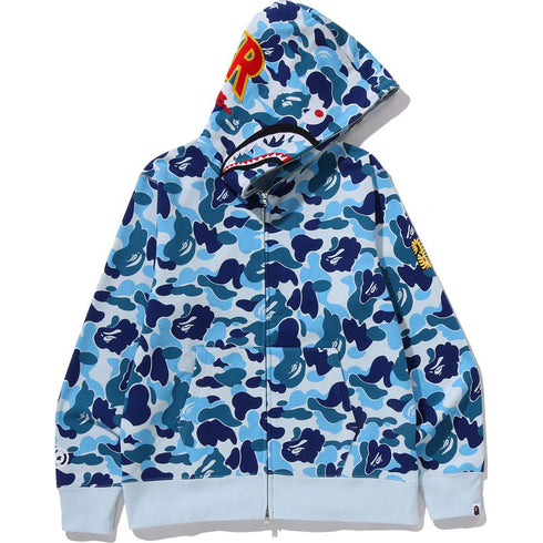 BAPE ABC Camo 2nd Shark F/z Hoodie