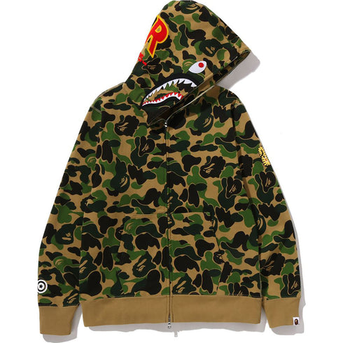 BAPE ABC Camo 2nd Shark F/z Hoodie Men's Apparel