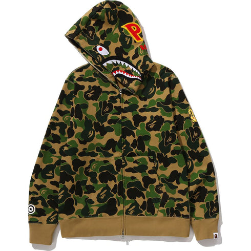 BAPE ABC Camo 2nd Shark F/z Hoodie Men's Apparel