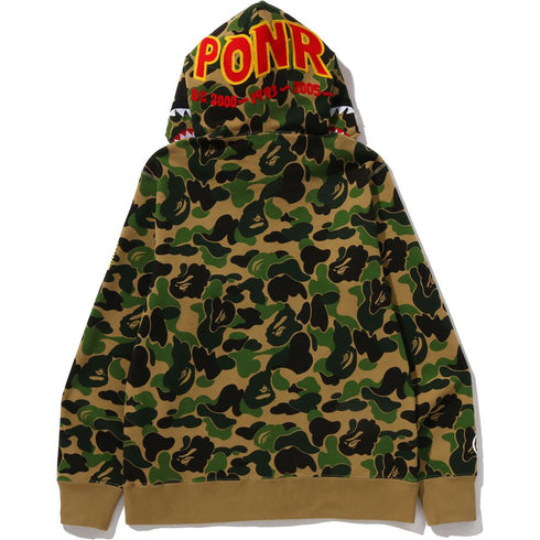 BAPE ABC Camo 2nd Shark F/z Hoodie Men's Apparel