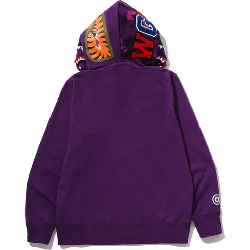 BAPE Color Camo Shark Double Hoodie Men's Apparel
