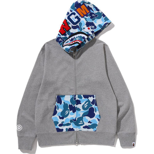 BAPE ABC Camo Double Shark Full zip Hoodie Men's Apparel