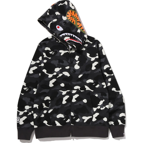 BAPE City Camo Shark Fullzip Hoodie Men's Apparel