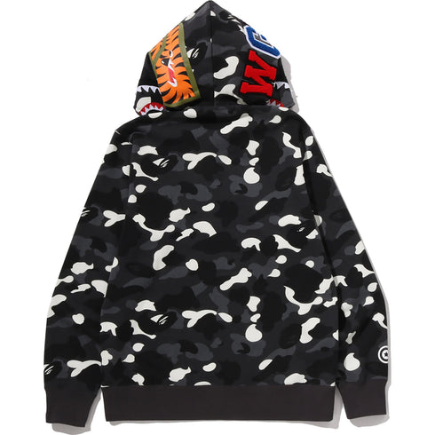 BAPE City Camo Shark Fullzip Hoodie Men's Apparel