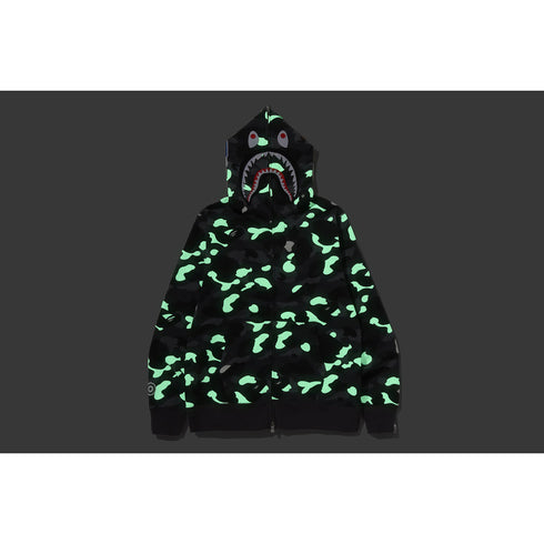 BAPE City Camo Shark Fullzip Hoodie Men's Apparel