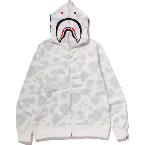 BAPE City Camo Shark Fullzip Hoodie Men's Apparel