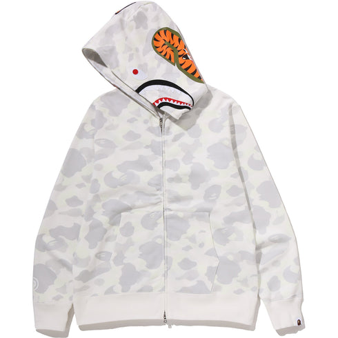 BAPE City Camo Shark Fullzip Hoodie Men's Apparel
