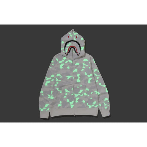 BAPE City Camo Shark Fullzip Hoodie Men's Apparel