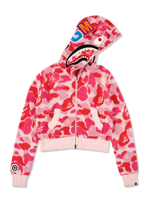 BAPE Abc Camo Towel Jacquard Shark Women's Appaerl