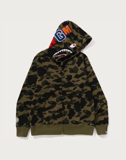 BAPE 1st Camo Shark Full Zip Hoodie Men's Apparel