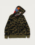 BAPE 1st Camo Shark Full Zip Hoodie Men's Apparel