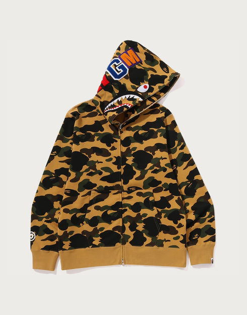BAPE 1st Camo Shark Full Zip Hoodie Men's Apparel