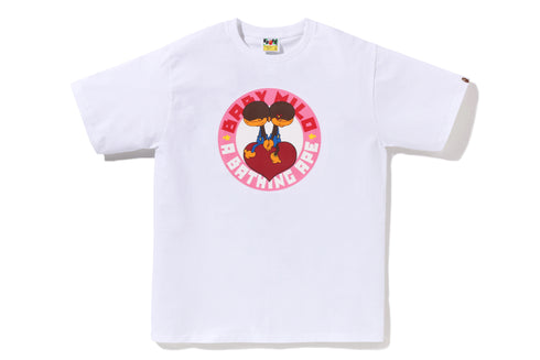 BAPE Heart Baby Melo Tee Men's Apparel