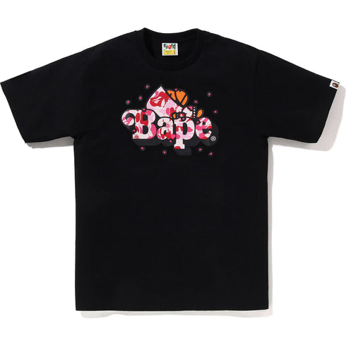 BAPE ABC Sakura Camo Milo On Bape Tee Men's Apparel