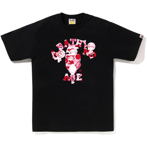 BAPE Abc Camo College Milo Tee Men's Apparel