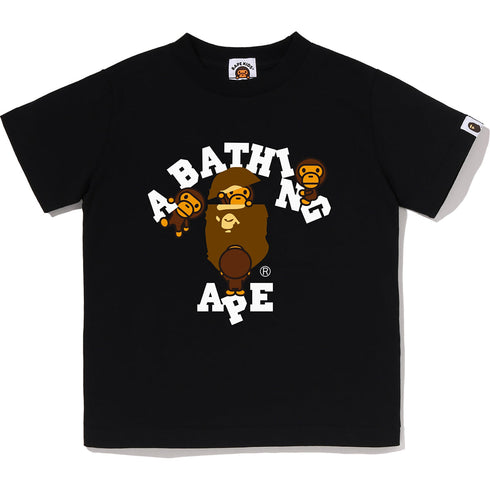 BAPE College Milo Tee Kids Apparel