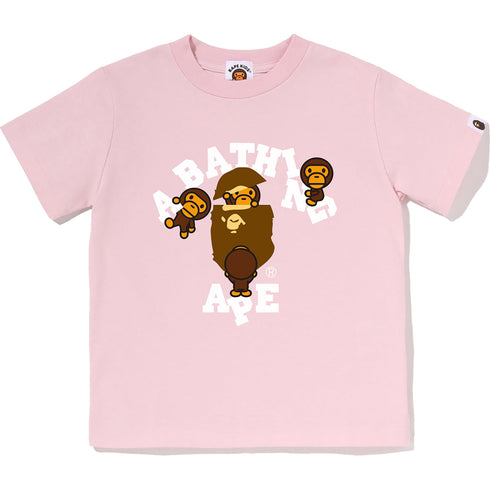 BAPE College Milo Tee Big Kids Apparel
