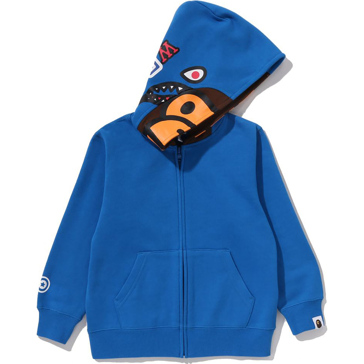 BAPE Milo Shark Zip Hoodie Kids Apparel – ASPHALT