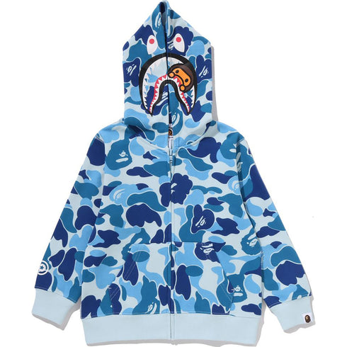 BAPE Abc Camo Milo Shark Zip Hd Kids Apparel