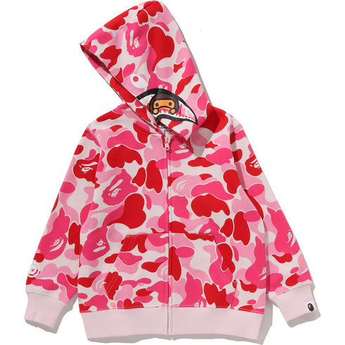 BAPE Abc Camo Milo Shark Zip Hd Kids Appael