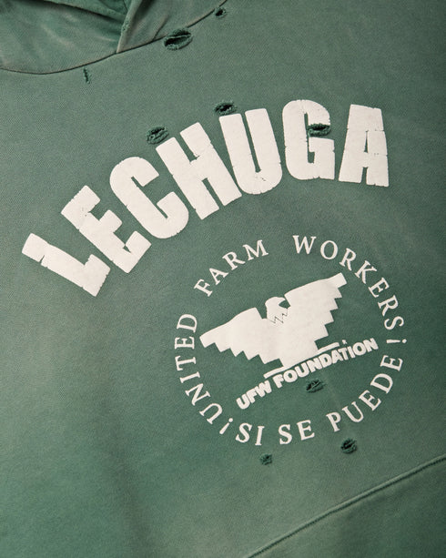WILLY CHAVARRIA Hooligan Hoodie "Lechuga" Mens Apparel