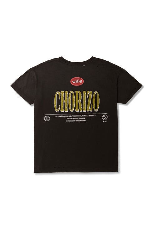 WILLY CHAVARRIA Chorizo Destroyed Easy Tee Mens Apparel