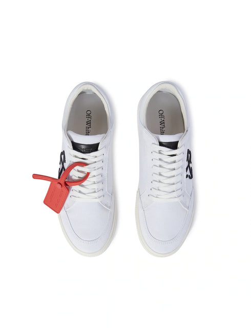 Off-White Canvas Vulcanized Men’s Sneakers