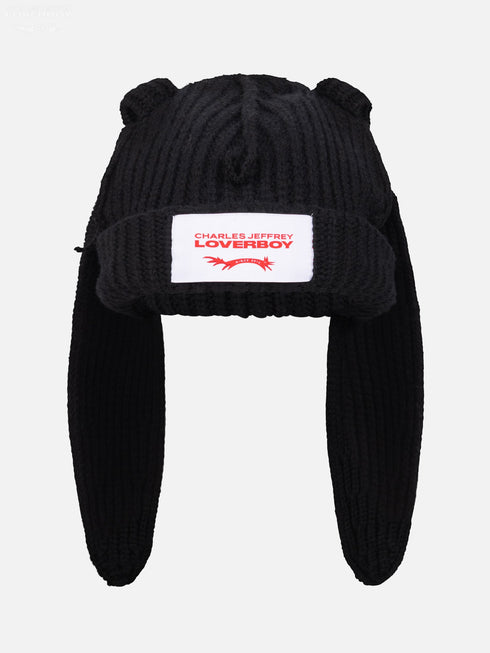 CHARLES JEFFERY LOVERBOY Chunky Rabbit Beanie Unisex Accessories