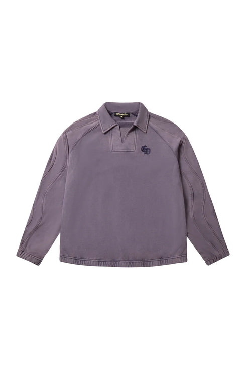 CRIMAL DAMAGE Wavy Seam Training Top Men's Apparel