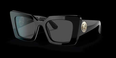 BURBERRY 0be4344 51 Daisy Black W/ Dark Accessories