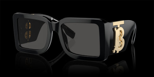 BURBERRY 0be4406u 55 Black W/dark Grey Accessories