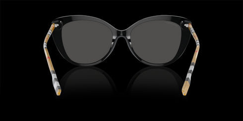 BURBERRY 0be4407 54 Black W/dark Grey Accessories