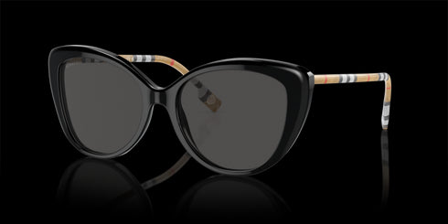 BURBERRY 0be4407 54 Black W/dark Grey Accessories