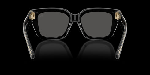 BURBERRY 54 Black W/ Dark Grey Accessories