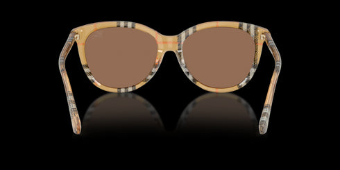 BURBERRY 0be4455 55 Check Sand W/d.brown Accessories