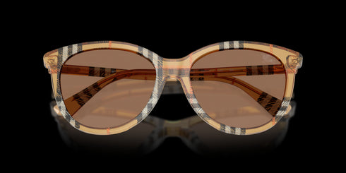 BURBERRY 0be4455 55 Check Sand W/d.brown Accessories