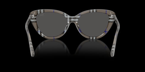 BURBERRY 0be4457 55 Check Lichen Accessories